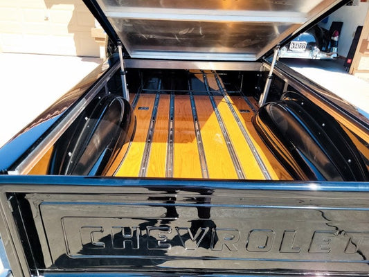 HARD TOP TONNEAU COVER 1954-87 CHEVROLET STEPSIDE SHORT BED