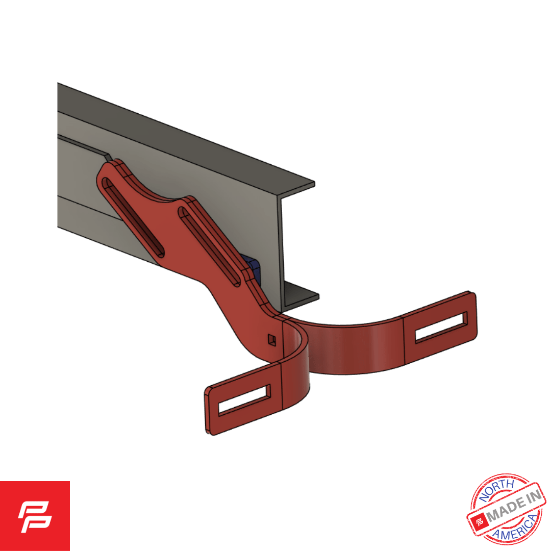 REAR TUCKED BUMPER BRACKET KIT 1948-72 FORD FLARESIDE