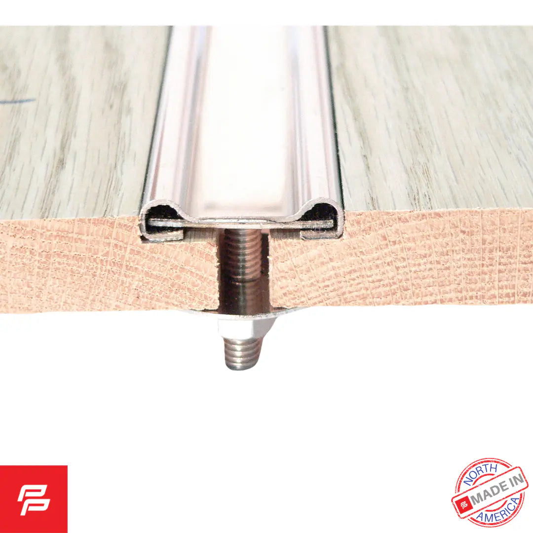 BED FLOOR STRIP 80" STAINLESS STEEL (8pc) KIT