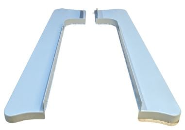 STEEL SMOOTHIE RUNNINGBOARDS 1953-56 FORD (PAIR)