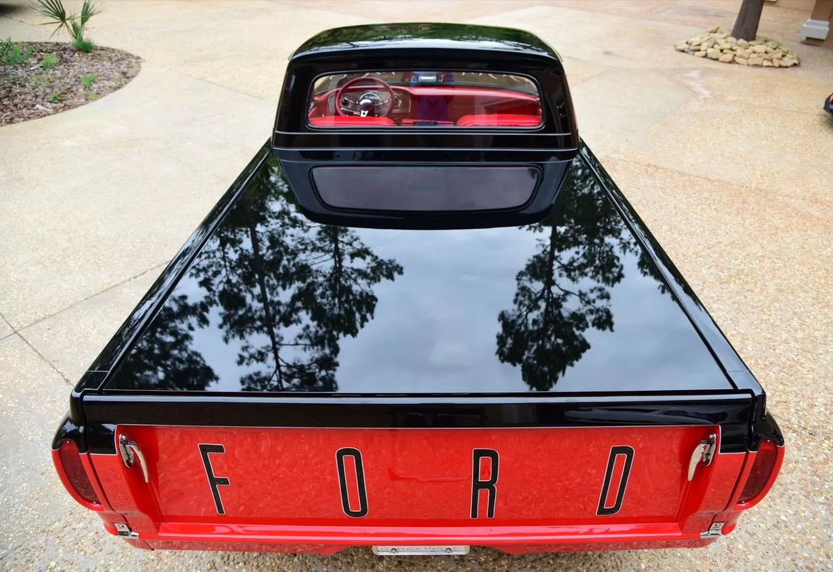 ALUMINUM TONNEAU COVER 1980-86 FORD FLARESIDE SHORT BED