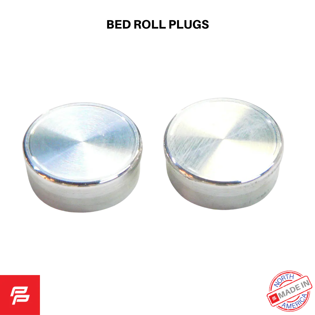 ALUMINUM BED ROLL PLUGS 1951-72 FORD