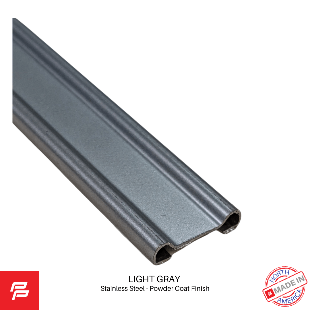 BED FLOOR STRIP 80" STAINLESS STEEL (7pc) KIT WITH SIDE ANGLES