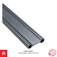 BED FLOOR STRIP 80" STAINLESS STEEL (7pc) KIT