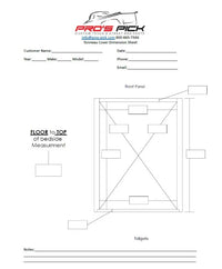 FANTOM TONNEAU COVER 1961-63 FORD UNIBODY