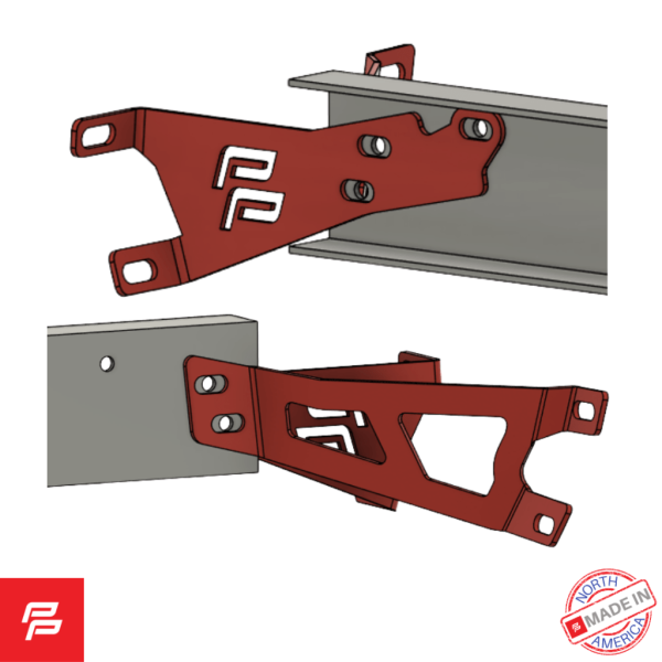 1981-87 CHEVY TUCKED REAR BUMPER BRACKET